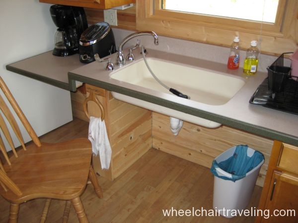 HC Cabin sink (WI DNR)